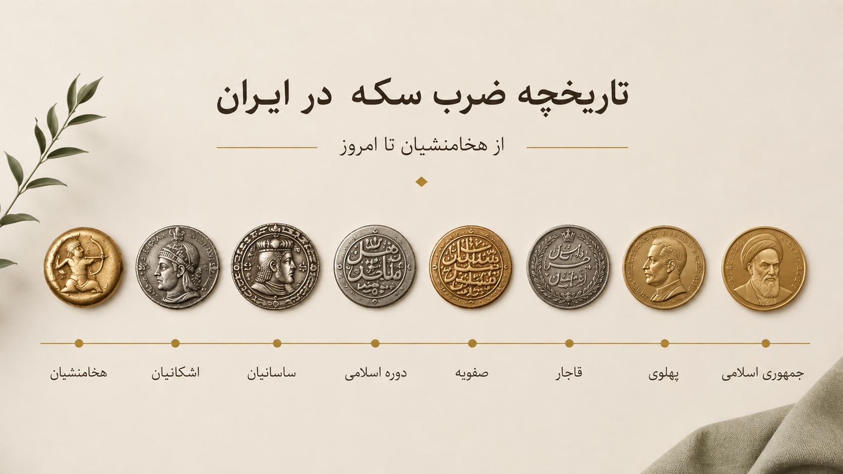 تاریخ پیدایش سکه در ایران